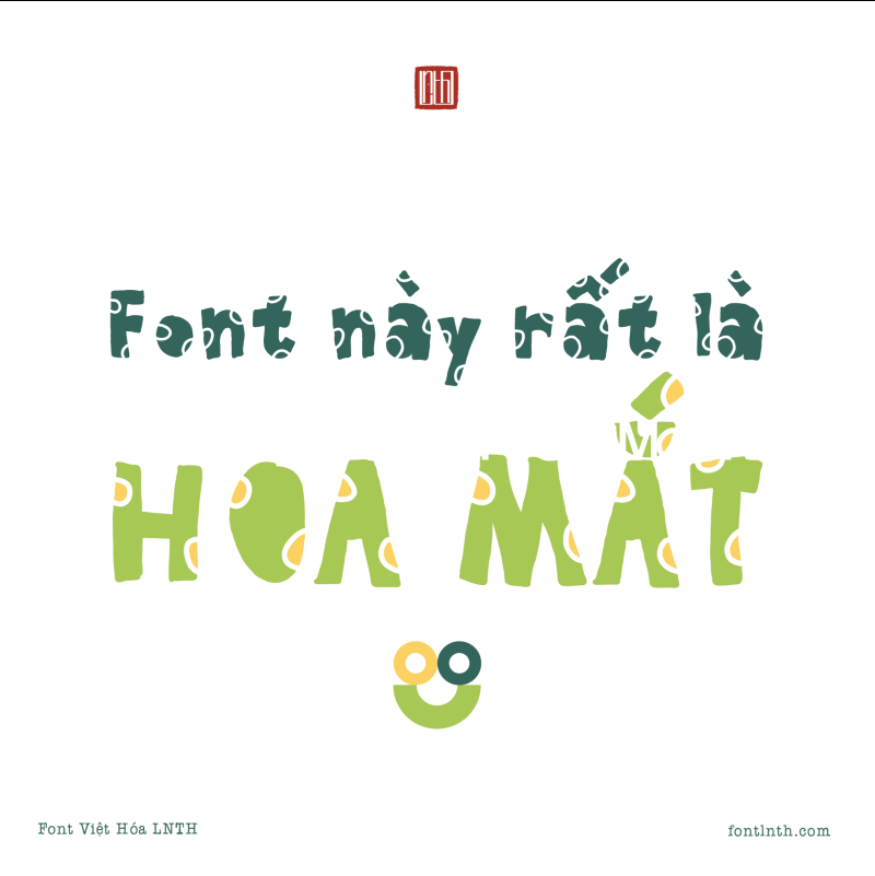 Phông chữ miễn phí HoaMat