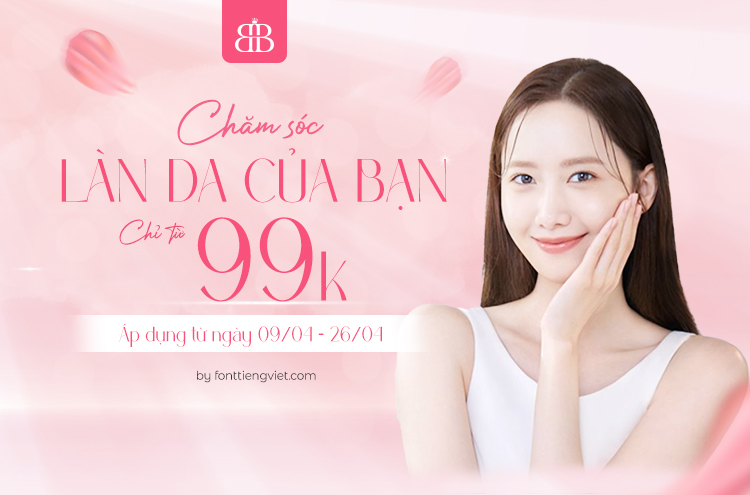 Combo font thiết kế Spa, Mỹ phẩm – Làm đẹp