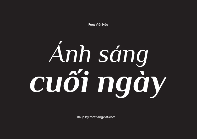 Font Philosopher 4 file ( Gõ tiếng Việt)