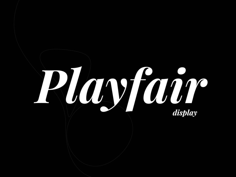 Font Playfair Display 12 file ( Gõ tiếng Việt )