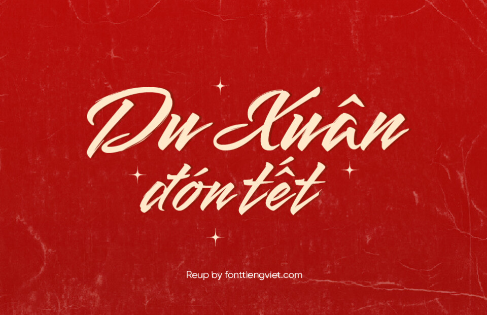 Font Smooch (Gõ tiếng Việt ) thư pháp – tết