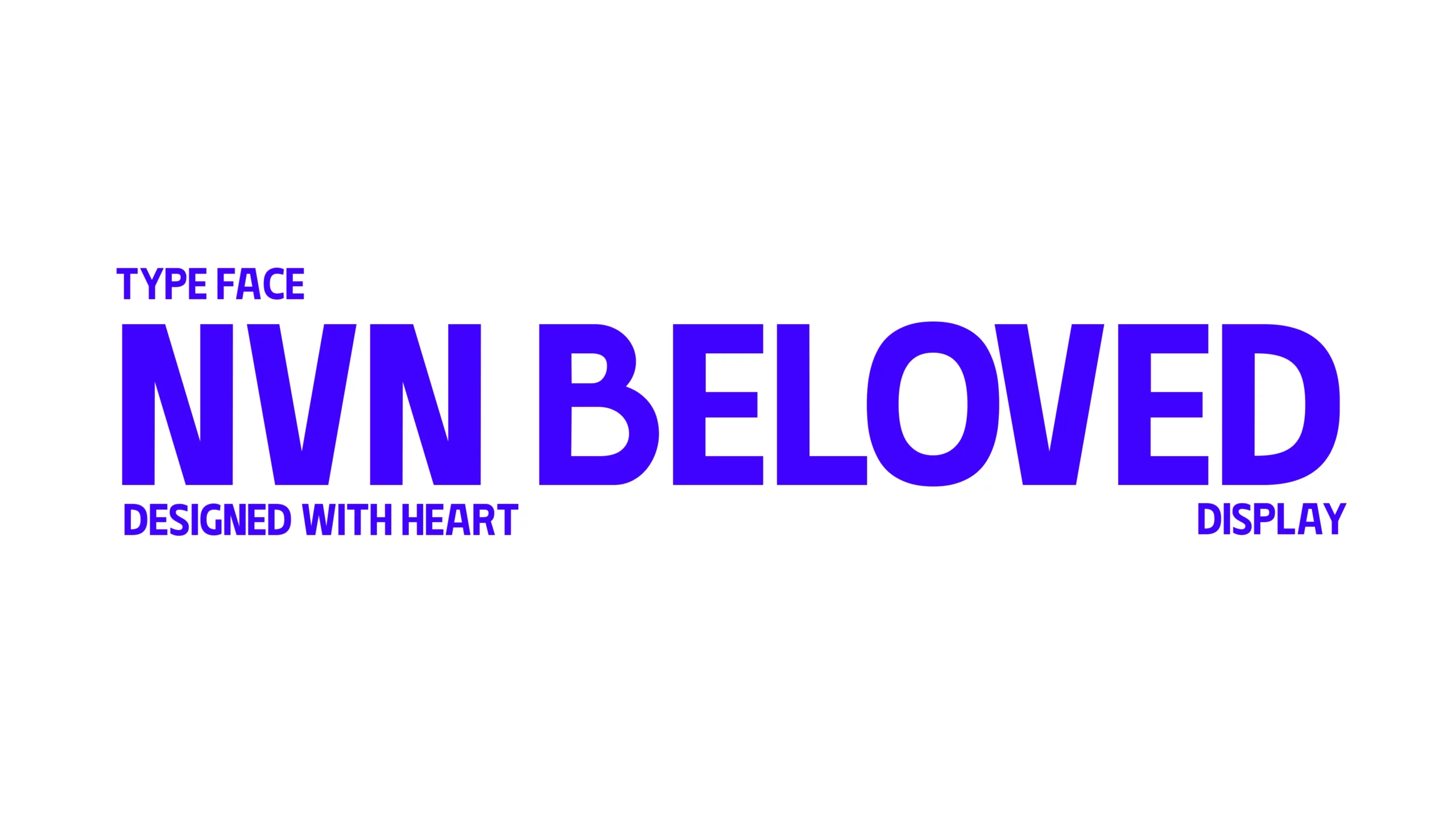 Font Tiếng Việt NVN BELOVED