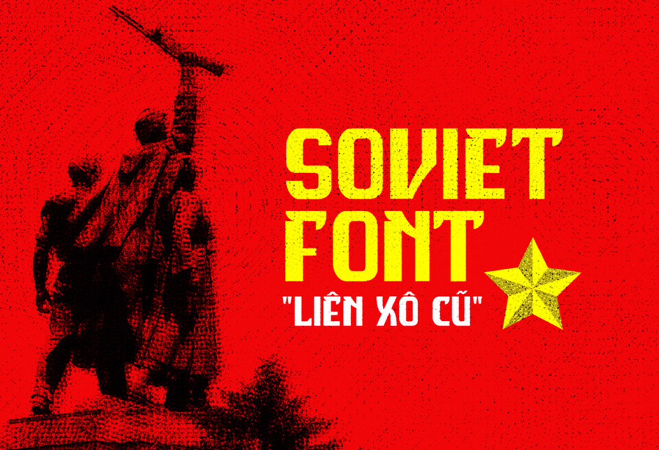 Font Tiếng Việt Soviet