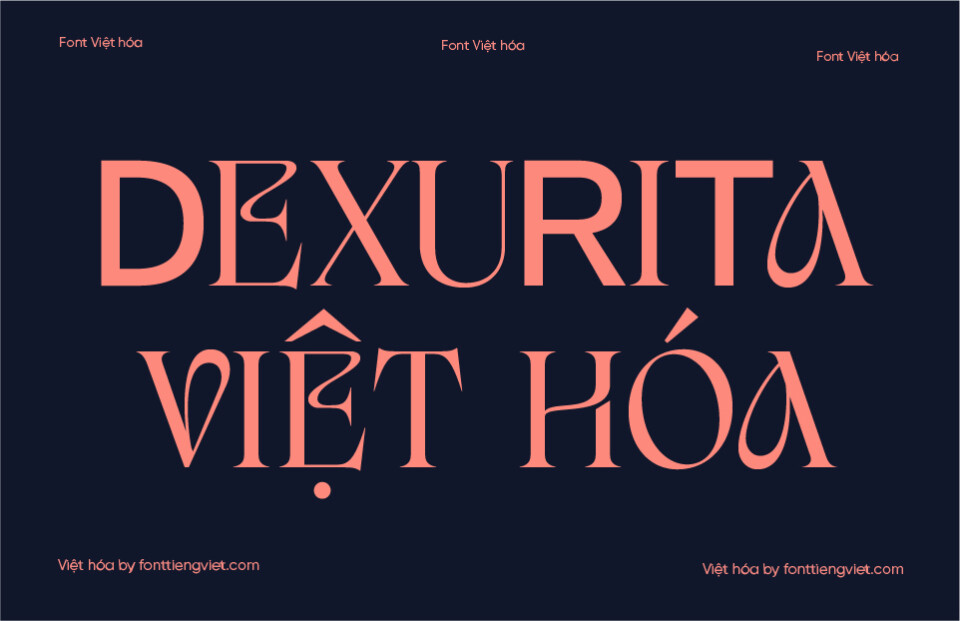 Font Việt hóa Dexurita