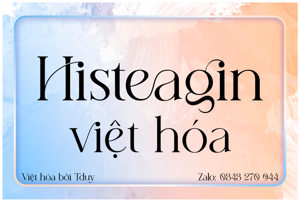 Font việt hóa DL Histeagin