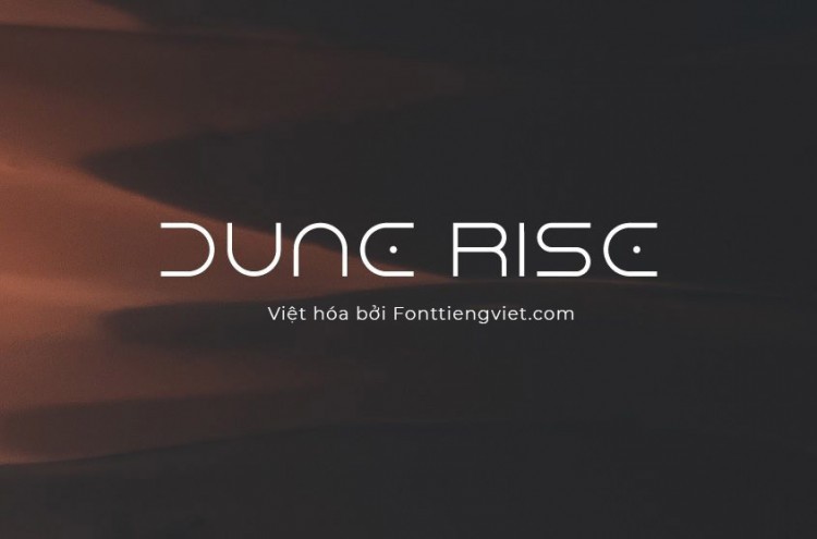 Font việt hóa Dune Rise
