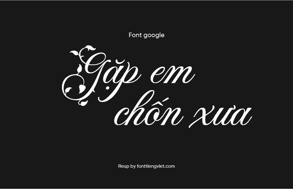 Font Việt hóa Fleur De Leah