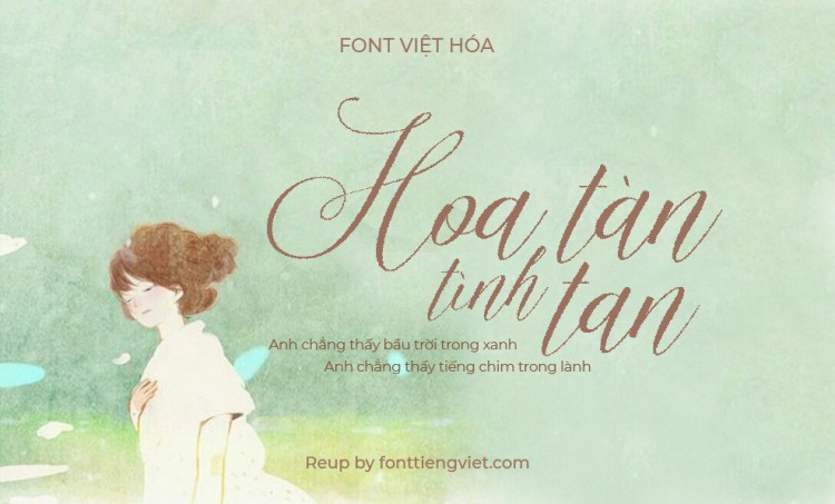 Font việt hóa FS Amelia Script