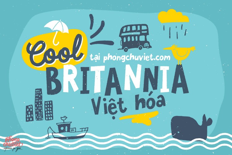 Font việt hoá FS Cool Britannia (2 font)