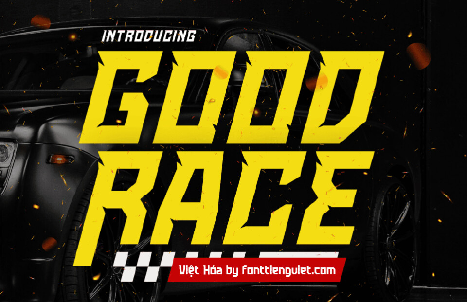 Font Việt hóa Goodrace