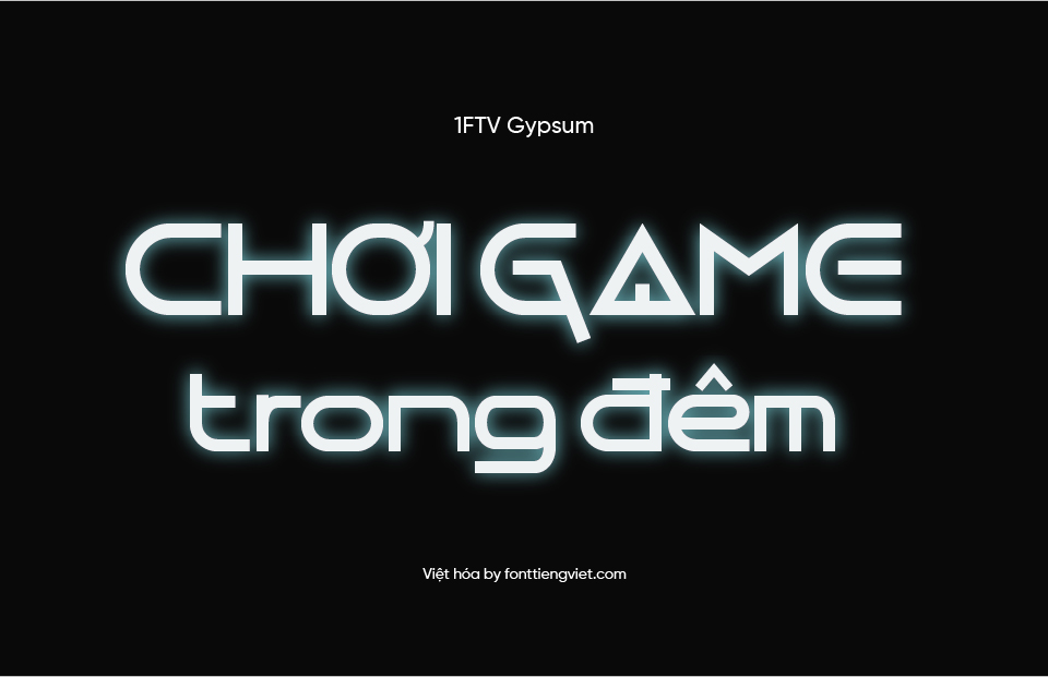 Font Việt hóa Gypsum