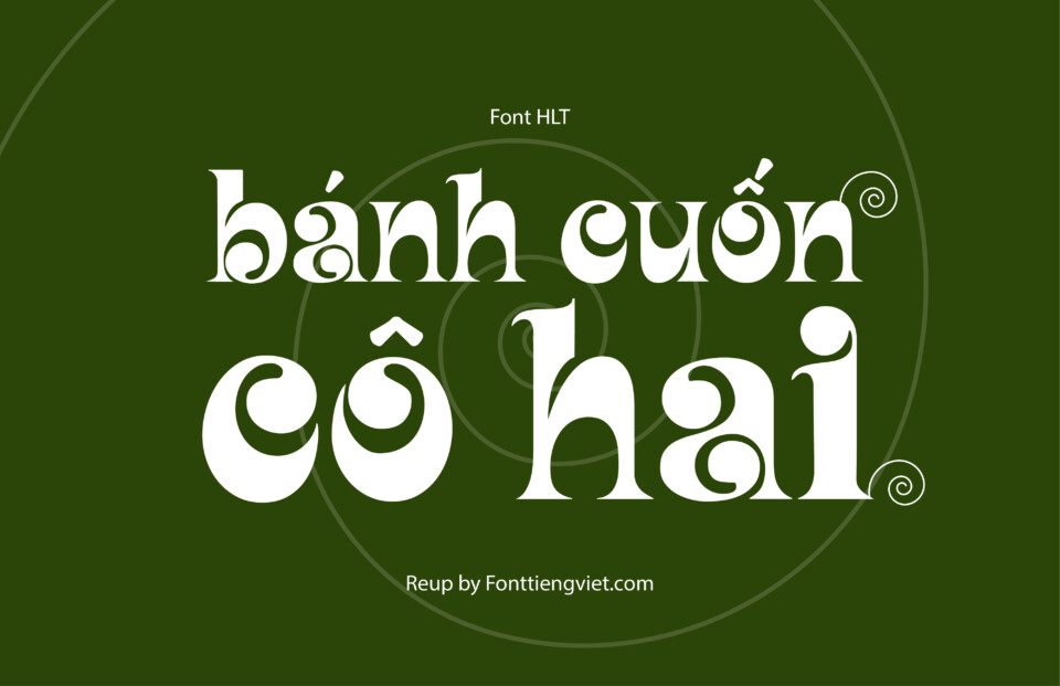 Font Việt hóa HLT Jojo