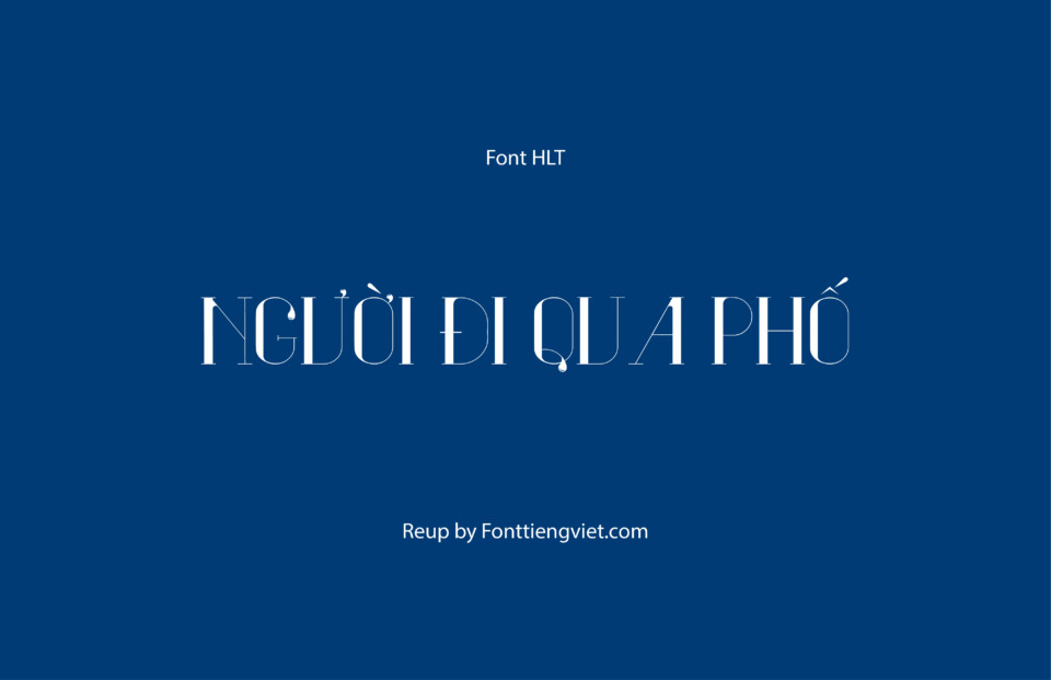 Font Việt hóa HLT Vindeco