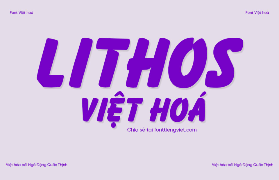 Font việt hóa HP-Bandit