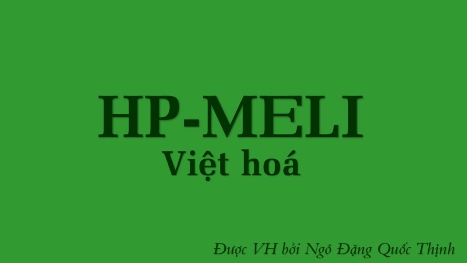 Font việt hóa HP-Meli