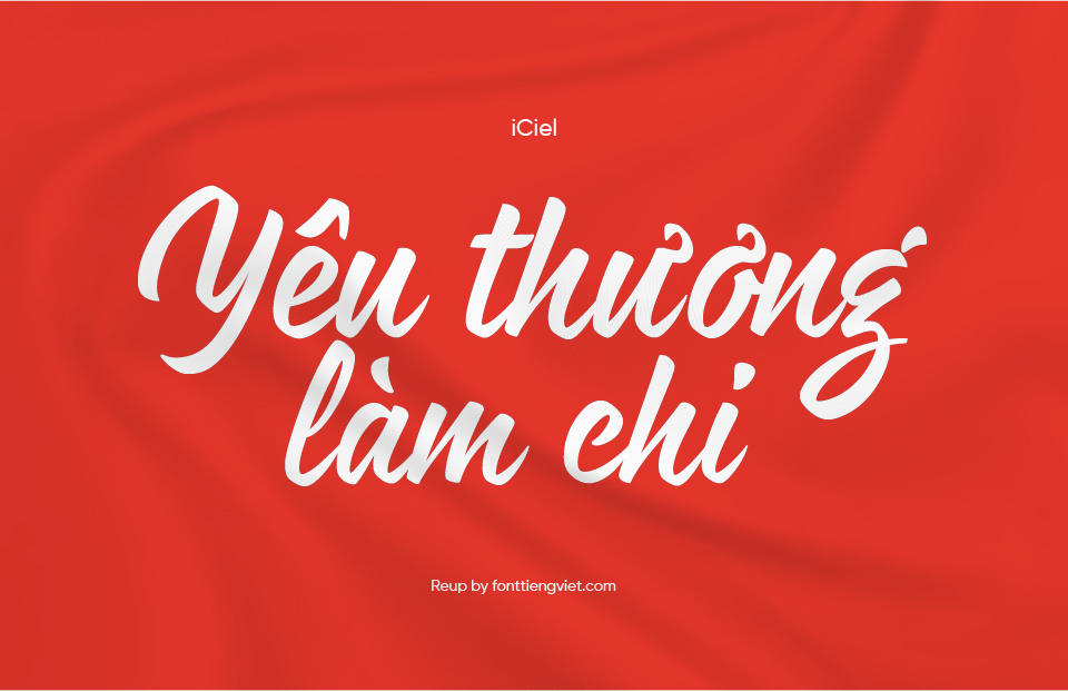 Font việt hóa iCiel Rukola