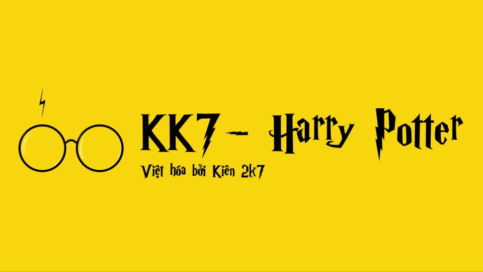 Font Việt Hóa KK7-Harry Potter