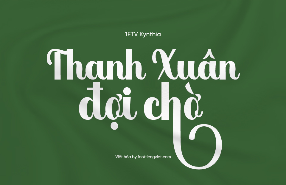 Font Việt hóa Kynthia