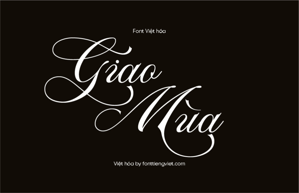 Font Việt hóa La Graziela