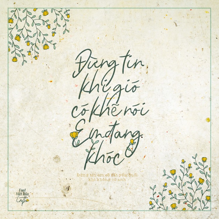 Font việt hóa LNTH Asmudila