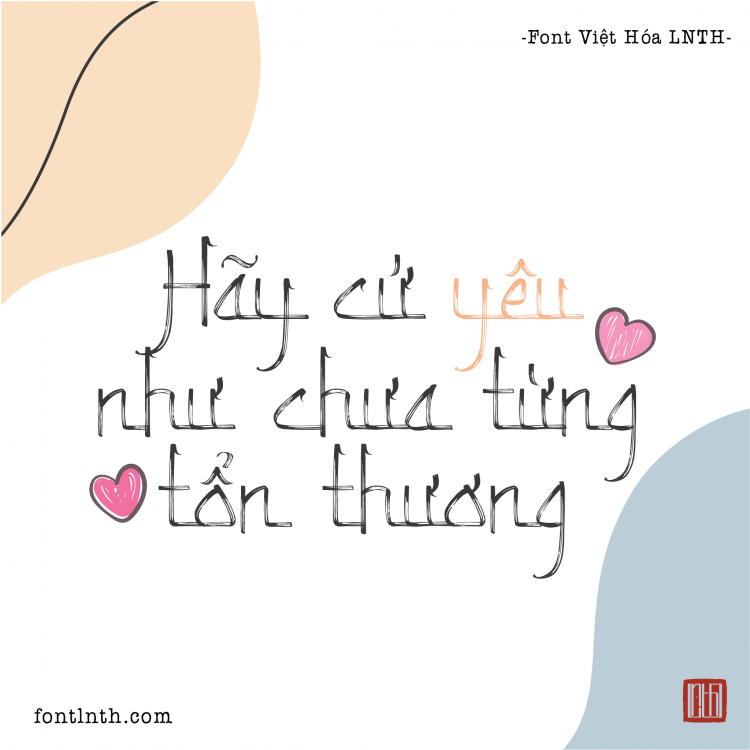 Font việt hóa LNTH Ramadan