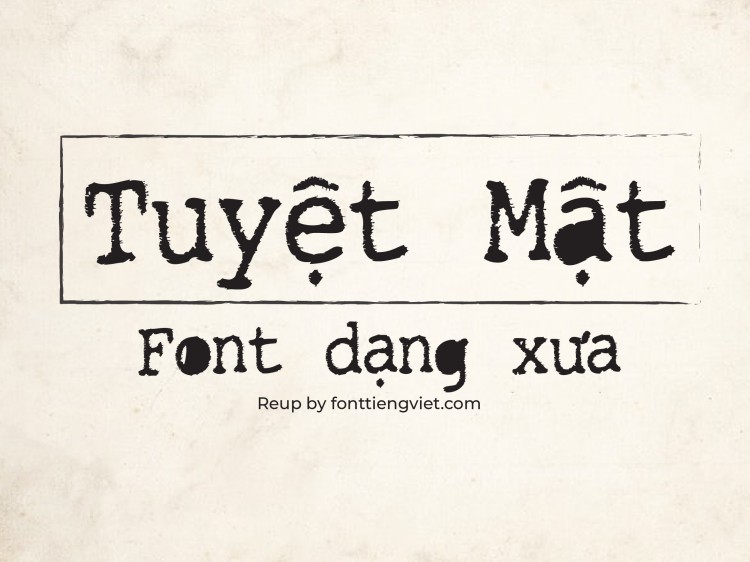 Font việt hóa LNTH Tight Writer