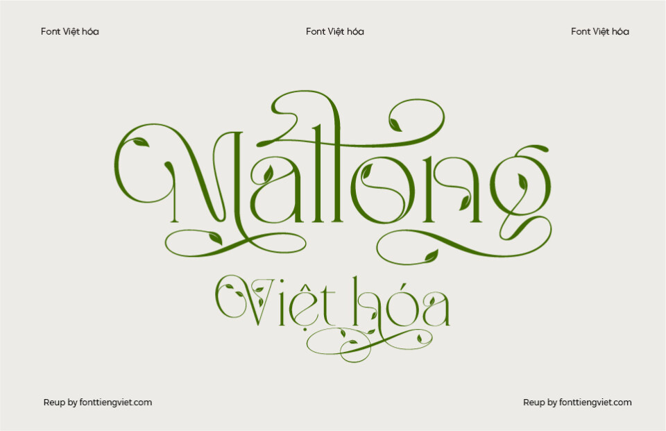 Font Việt hóa Mallong Regular