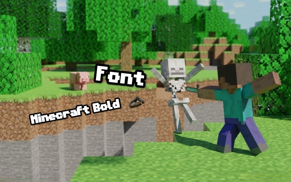 Font việt hóa Minecraft bold – đã chỉnh sửa