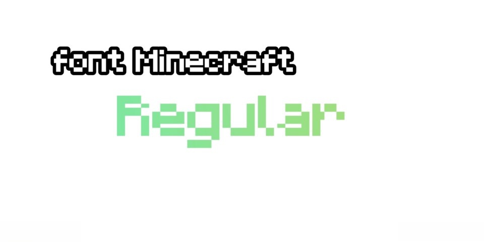 Font việt hóa Minecraft regular