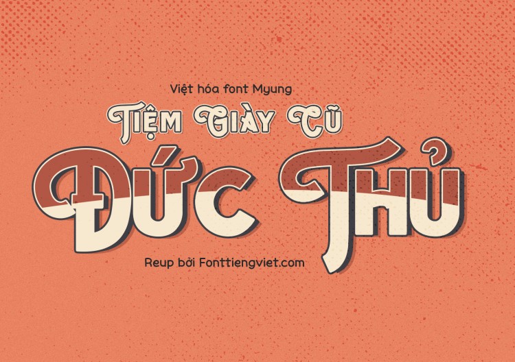Font việt hoá MJ Hipster letter