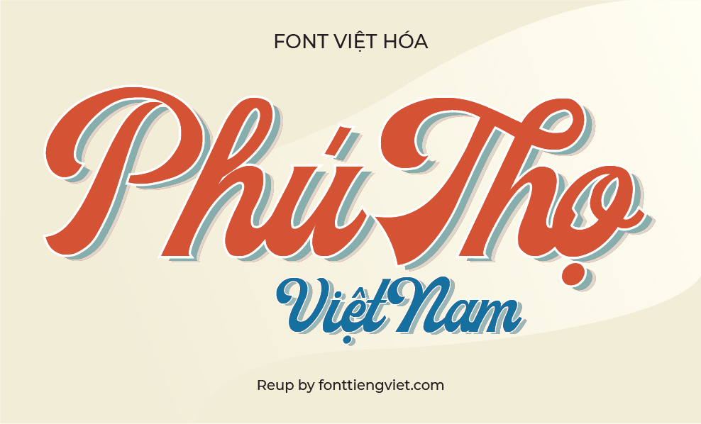 Font việt hóa MJ Milestone ( Font vintage retro )