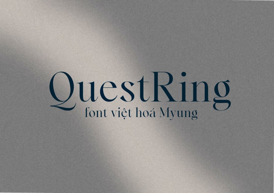 Font việt hoá MJ Quest and Ring