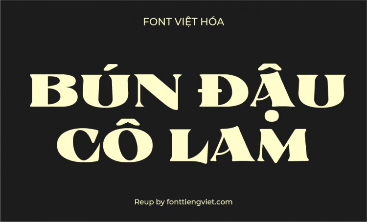 Font việt hóa MJ Rochek Display