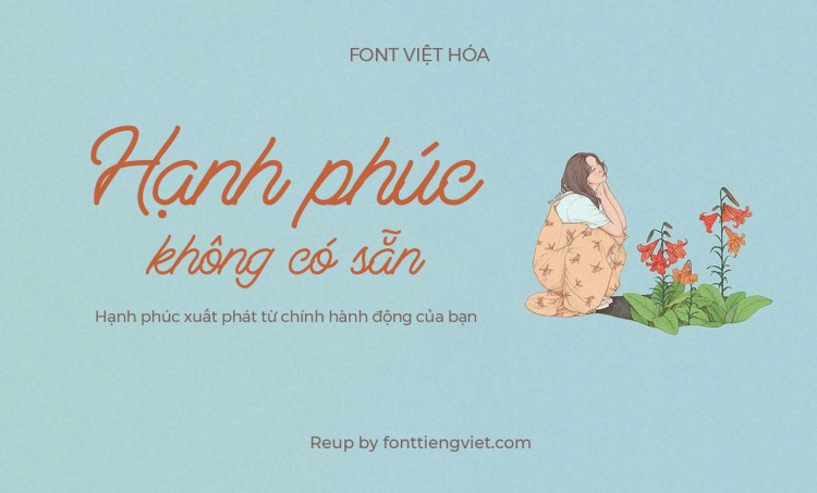 Font việt hóa MTD Berliana Monoline