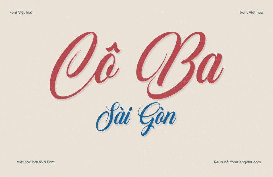 Font Việt hóa NVN Crowlen