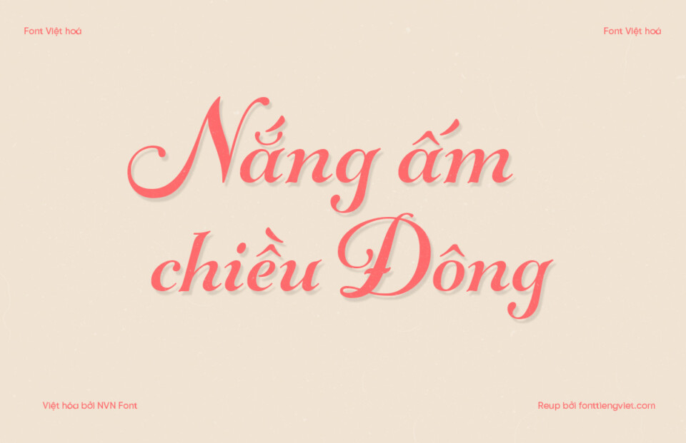 Font Việt hóa NVN Gioviale