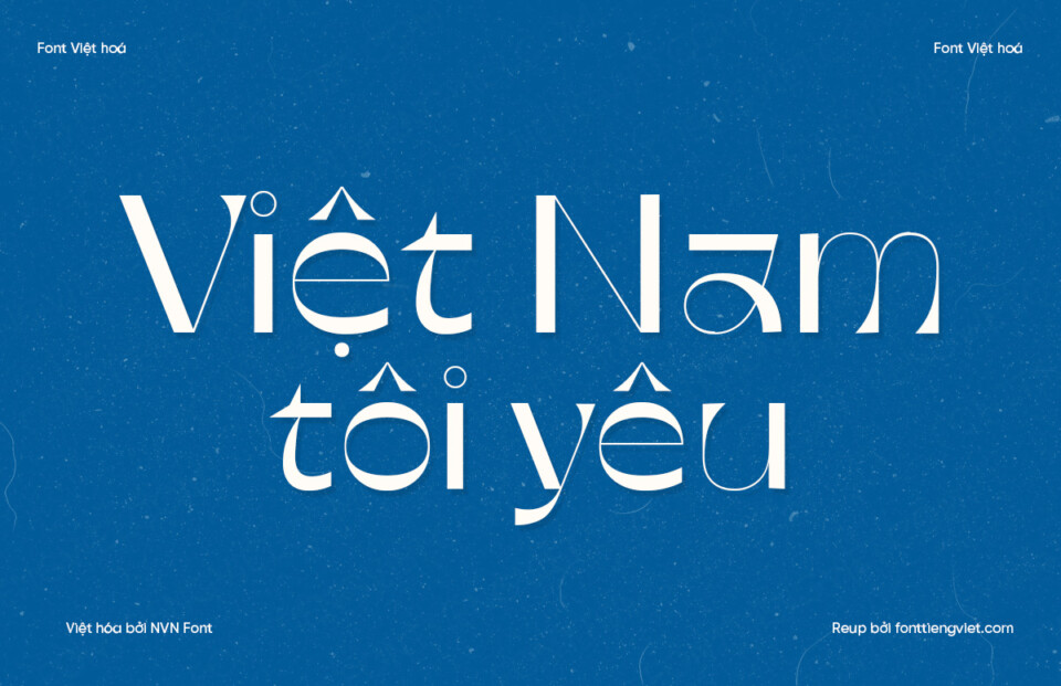 Font Việt hóa NVN Harpagan