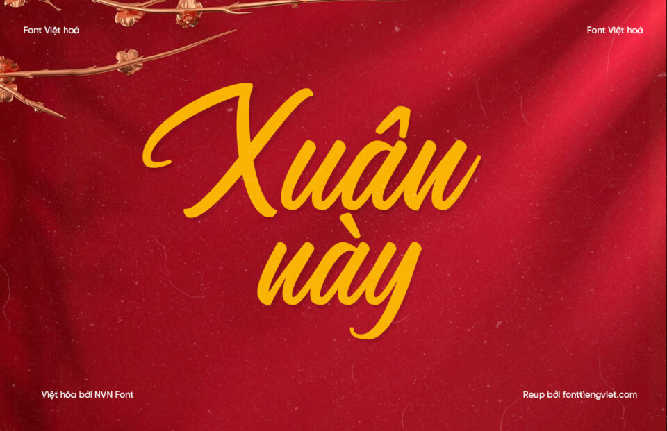 Font Việt hóa NVN Megatype Script