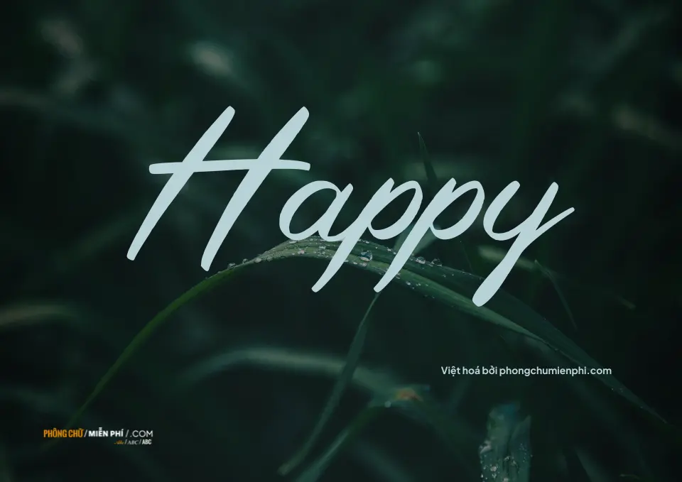 Font Việt hoá Brushline