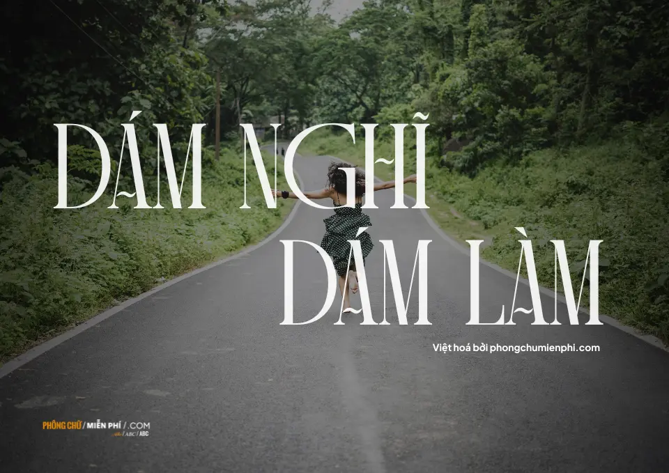 Font Việt hoá Camiro