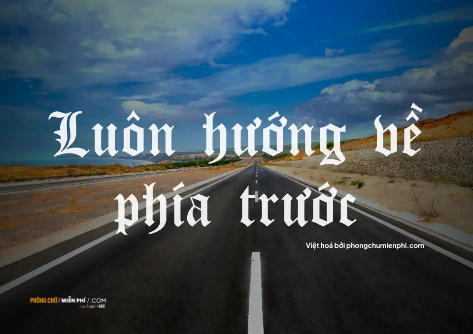 Font Việt hoá Cloister Black