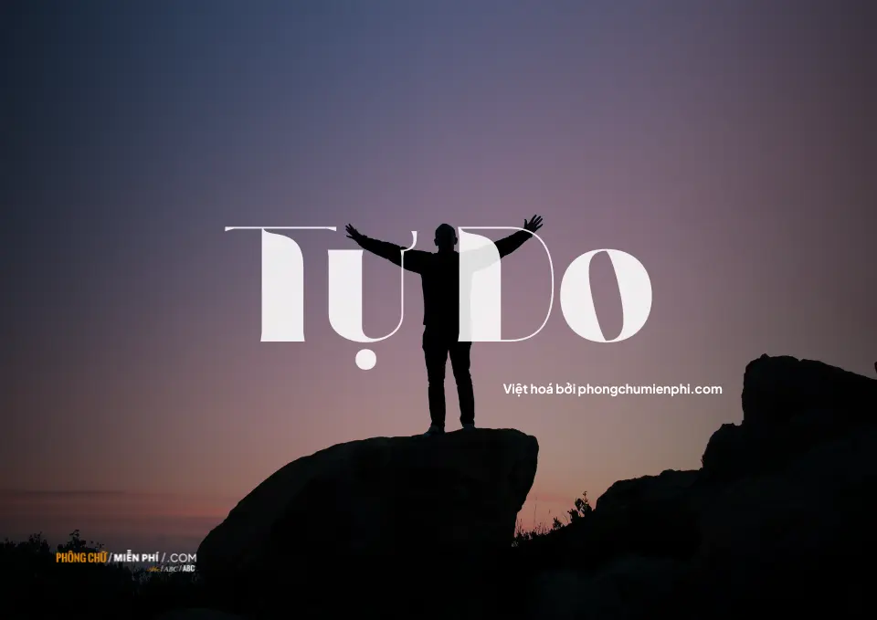 Font Việt hoá Vince