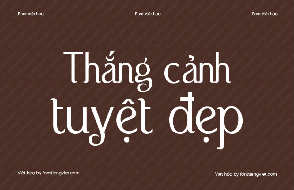 Font Việt hóa Port Credit
