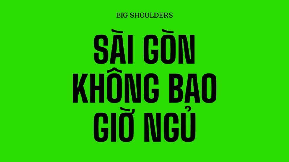 Font việt hoá PS Big Shoulders