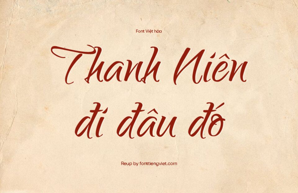 Font Việt hóa Qwigley