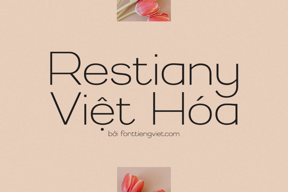 Font việt hóa Restiany