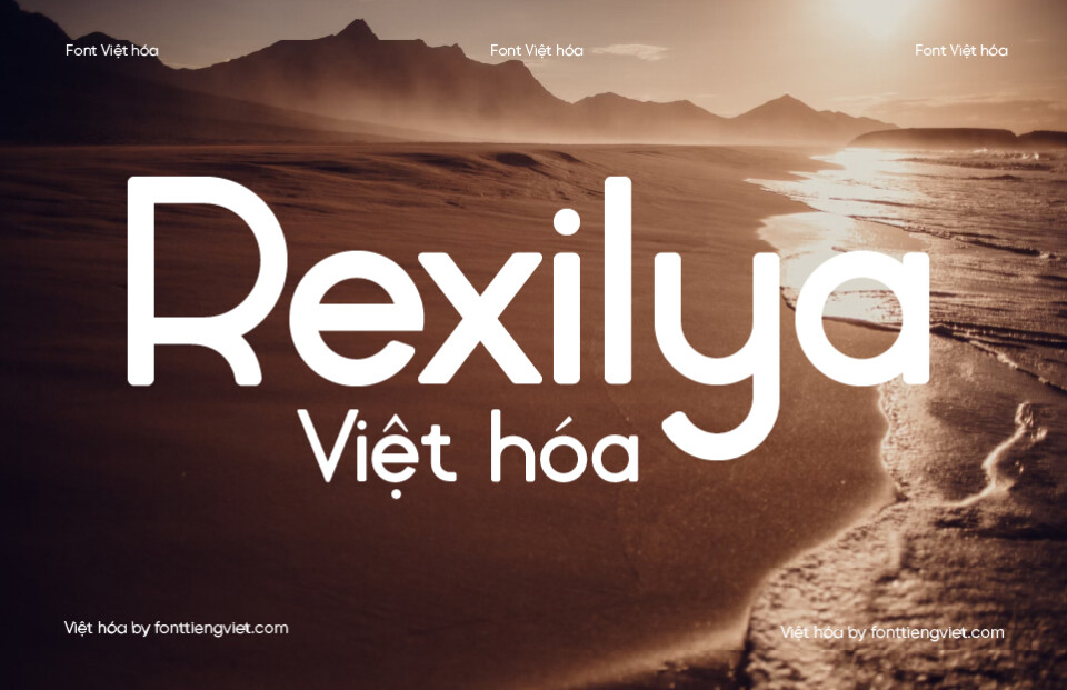 Font Việt hóa Rexilya