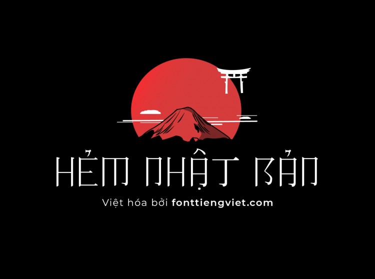 Font việt hoá Romaji Mincho
