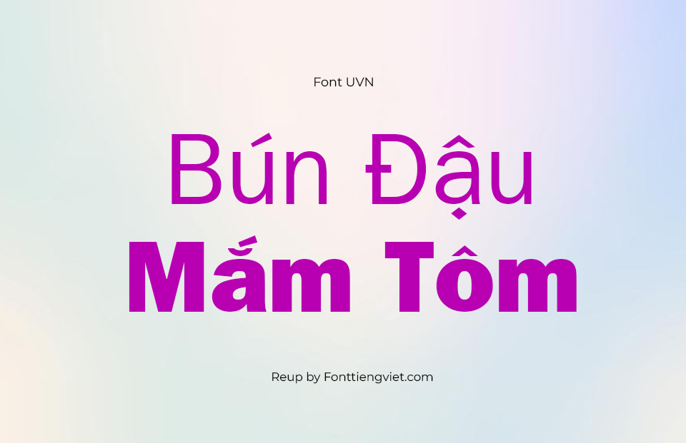 Font Việt Hóa SFU FranklinGothic