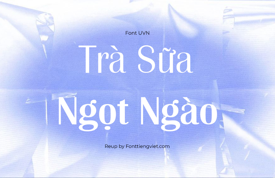 Font Việt Hóa SFU Grenoble